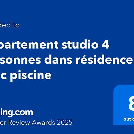 Appartement Studio 4 Personnes Dans Residence Avec Piscine Quiberon Esterno foto